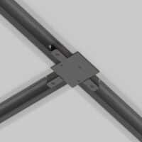 Conector T pentru șină încastrată Maytoni Unity Negru