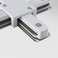 Conector X (în cruce) pentru șină aplicată Maytoni Unity Alb
