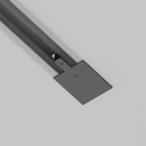 Conector de alimentare pentru sistem de iluminat pe șină Maytoni Unity Negru