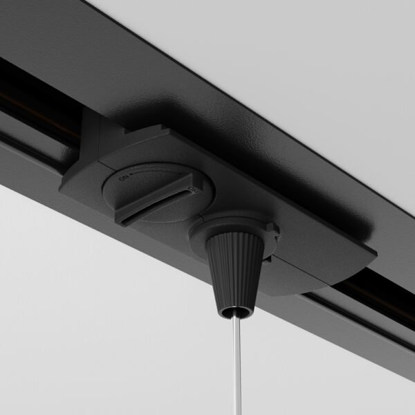 Conector de suspendare pentru șină aplicată Maytoni Unity Negru 3 Conector de suspendare pentru șină aplicată Maytoni Unity Negru