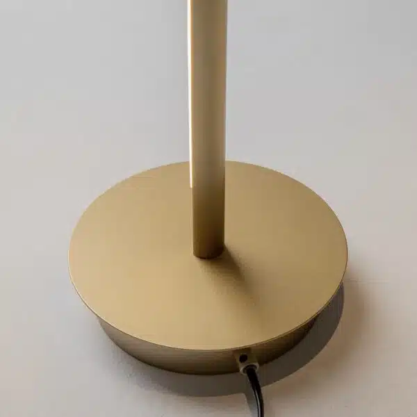 Lampadar LED dimabil Maytoni Thin 3000K 14W IP20 auriu cu lumină directă și indirectă