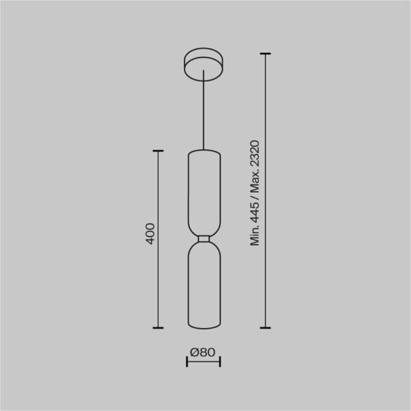 Pendul Maytoni Memory E14 40W IP20