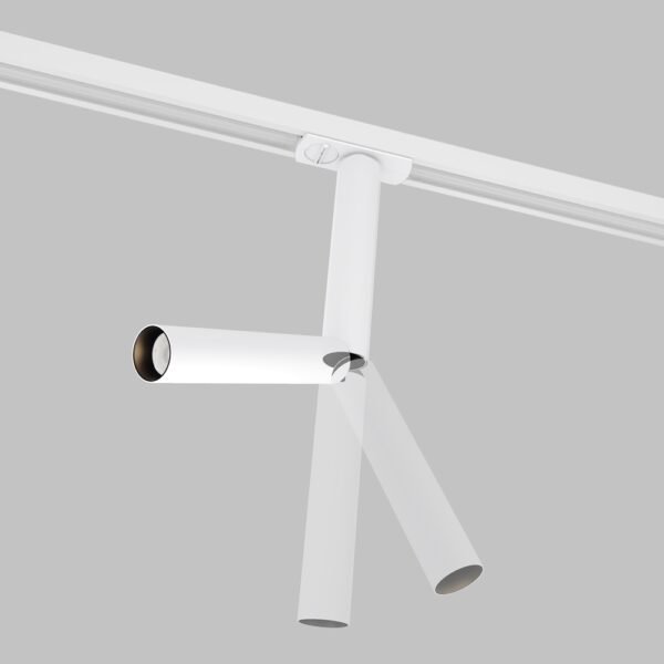 Spot Led direcționabil pentru sistem pe șină Maytoni Unity Focus Dual 1x6W Alb