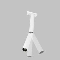 Spot Led direcționabil pentru sistem pe șină Maytoni Unity Focus Dual 1x6W Alb