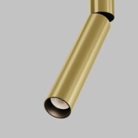 Spot Led direcționabil pentru sistem pe șină Maytoni Unity Focus Dual 1x6W Auriu