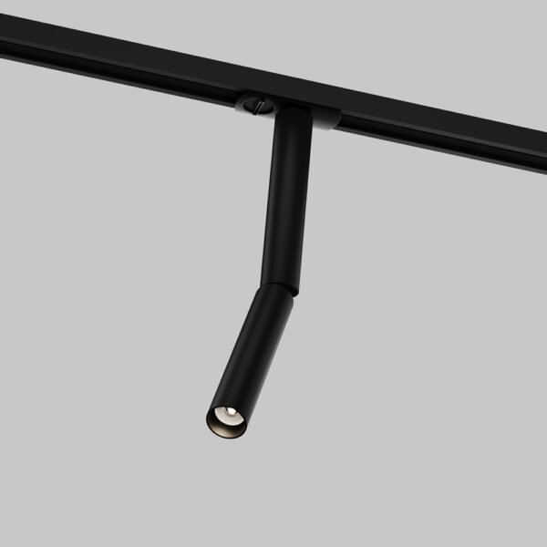 Spot Led direcționabil pentru sistem pe șină Maytoni Unity Focus Dual 1x6W Negru