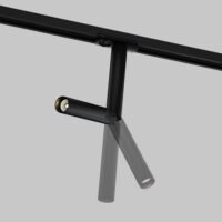 Spot Led direcționabil pentru sistem pe șină Maytoni Unity Focus Dual 1x6W Negru