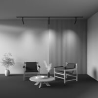 Spot Led direcționabil pentru sistem pe șină Maytoni Unity Focus Dual 1x6W Negru