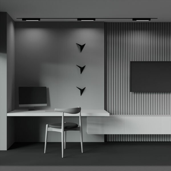Spot mobil pentru șină Maytoni Unity 12W 3000K Negru