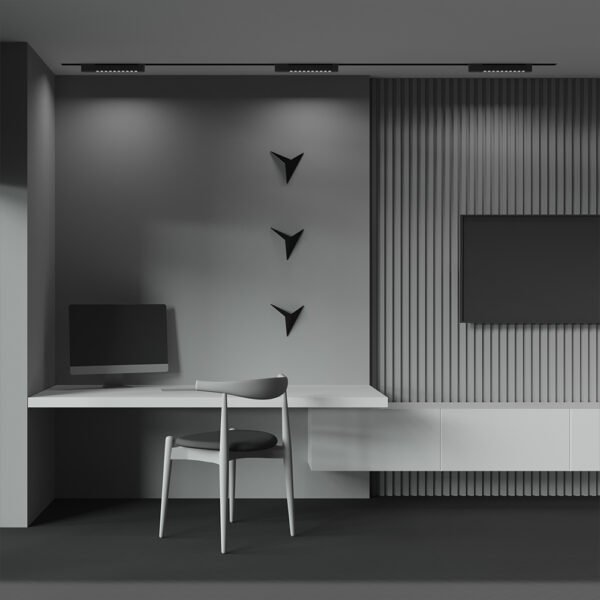 Spot mobil pentru șină Maytoni Unity Points Rot 3000K 10W 30° Negru