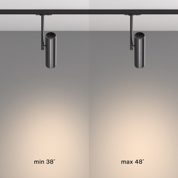 Spot pentru șină Maytoni Unity Elti GU10 1x10W Negru