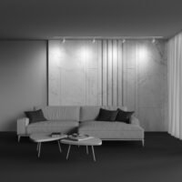 Spot pentru sistem pe șină Maytoni Unity Polar GX53 1x12W Alb