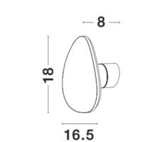 Aplică LED 3000K Nova Luce Cronus 10W
