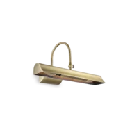 Lampă pentru iluminat tablou Ideal Lux Retro E14 max 2x28W culoare alamă antică
