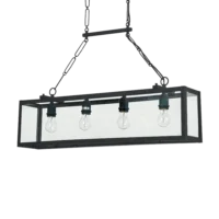 Lustră în stil industrial Ideal Lux Igor E27 4x42W Lustră în stil industrial Ideal Lux Igor E27 4x42W