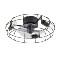 Plafonieră cu ventilator Rabalux Cadmus E27 3x25W IP20