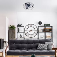 Plafonieră cu ventilator Rabalux Cadmus E27 3x25W IP20