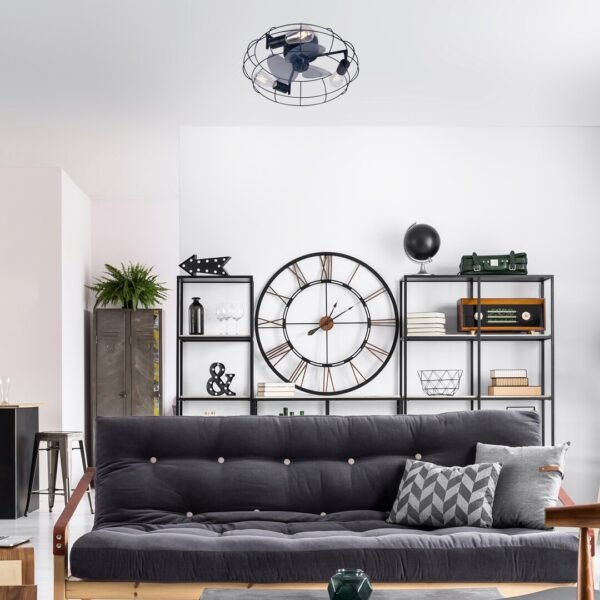 Plafonieră cu ventilator Rabalux Cadmus E27 3x25W IP20