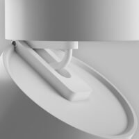 Spot LED Cerc pentru șină Maytoni Unity Onda 2700k 12W Alb