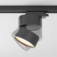 Spot LED Cerc pentru șină Maytoni Unity Onda 2700K 12W Negru