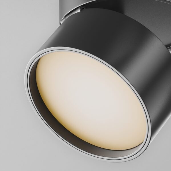 Spot LED Cerc pentru șină Maytoni Unity Onda 2700K 12W Negru