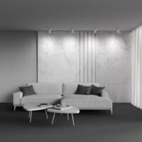Spot LED Cerc pentru șină Maytoni Unity Onda 3000k 12W Alb