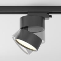 Spot LED Cerc pentru șină Maytoni Unity Onda 3000K 12W Negru