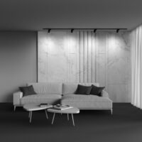 Spot LED Cerc pentru șină Maytoni Unity Onda 3000K 12W Negru