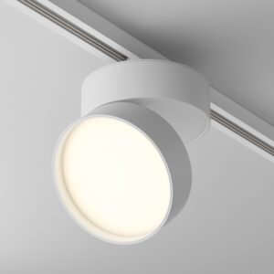 Spot LED Cerc pentru șină Maytoni Unity Onda 3000k 18W Alb