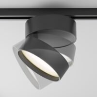 Spot LED Cerc pentru șină Maytoni Unity Onda 3000k 18W Negru