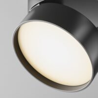 Spot LED Cerc pentru șină Maytoni Unity Onda 3000k 18W Negru
