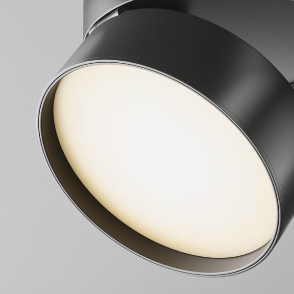 Spot LED Cerc pentru șină Maytoni Unity Onda 3000k 18W Negru