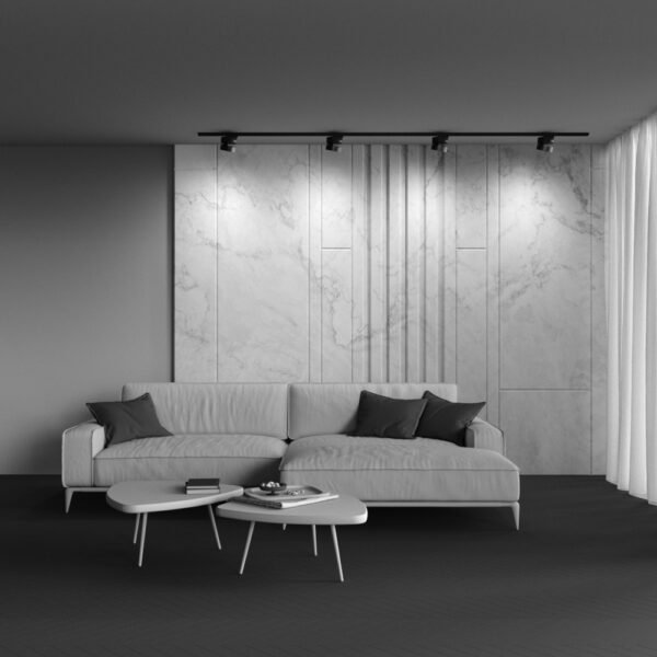 Spot LED Cerc pentru șină Maytoni Unity Onda 4000k 18W 120° Negru 6 Spot LED Cerc pentru șină Maytoni Unity Onda 4000K 18W 120° Negru