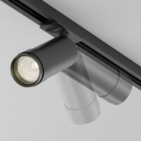 Spot LED Dimabil pentru șină Maytoni Unity Focus Zoom 3000K 12W 15°-50° Negru