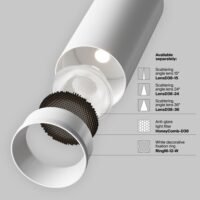 Spot dimabil pentru șină Maytoni Unity Focus Led 3000K 12W 50° Alb