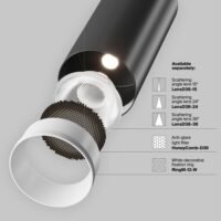 Spot dimabil pentru șină Maytoni Unity Focus Led 3000K 12W 50° Negru