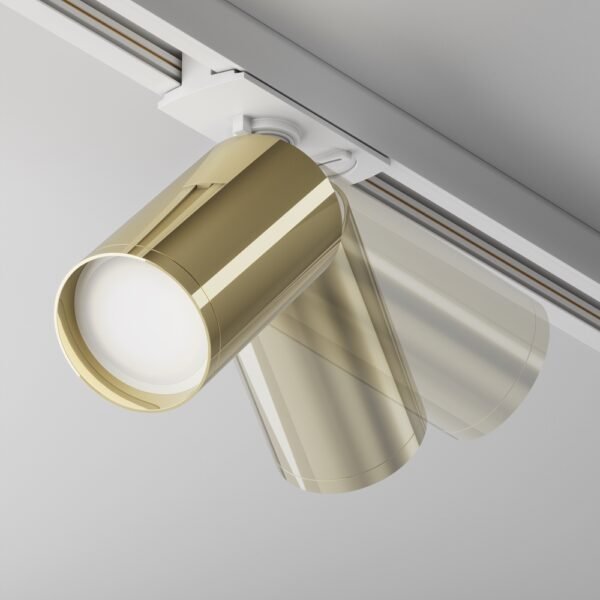 Spot pentru șină albă Maytoni Unity Focus S GU10 1x10W Auriu