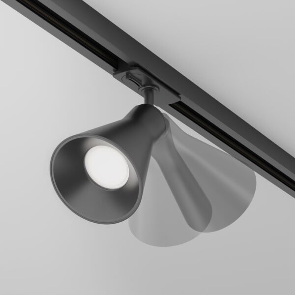 Spot pentru sistem pe șină Maytoni Unity Virar GU10 1x10W Negru 2 Spot pentru sistem pe șină Maytoni Unity Virar GU10 1x10W Negru