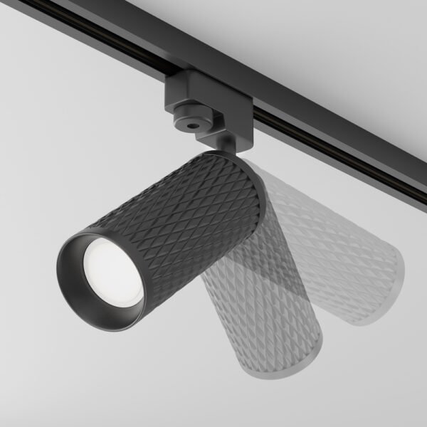 Spot texturat pentru șină Maytoni Unity Focus Design GU10 1x10W Negru 2 Spot texturat pentru șină Maytoni Unity Focus Design GU10 1x10W Negru