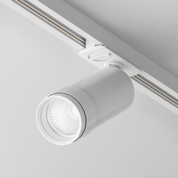 Spot LED pentru șină Maytoni Unity Focus Zoom 4000K 12W 15°-50° Alb