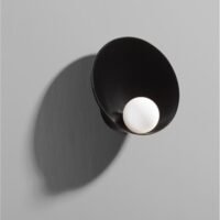Aplică minimalistă neagră Nova Luce Minim G9 1x5W