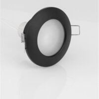 Spot baie încastrat negru Nova Luce Tex GU10 1x10W IP44 Spot baie încastrat negru Nova Luce Tex GU10 1x10W IP44