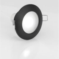 Spot baie încastrat negru Nova Luce Tex GU10 1x10W IP44 Spot baie încastrat negru Nova Luce Tex GU10 1x10W IP44