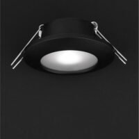 Spot baie încastrat negru Nova Luce Tex GU10 1x10W IP44 Spot baie încastrat negru Nova Luce Tex GU10 1x10W IP44