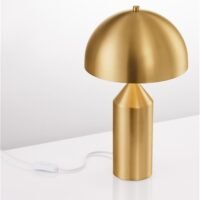 Veioză elegantă aurie Nova Luce BOLT E27 1x12W Veioză elegantă aurie Nova Luce BOLT E27 1x12W