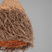 Lustră Boho Chic Nova Luce HAY E27 1x12W IP20 produsă din iarba de mare naturală