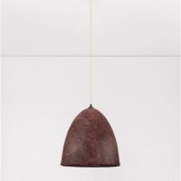 Lustră din hârtie roșie și matasă naturală de dud Nova Luce SOLIS E27 1x12 W D36 Lustră din hârtie roșie și matasă naturală de dud Nova Luce SOLIS E27 1x12 W D36