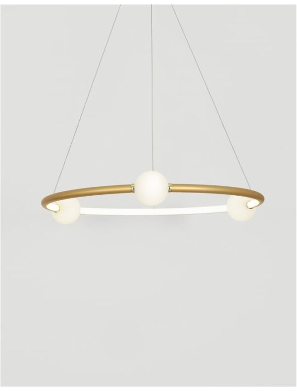 Lustra LED cu telecomandă Nova Luce Celia 36W 3000K IP20 Dimabilă Lustra LED cu telecomandă Nova Luce Celia 36W 3000K IP20 Dimabilă