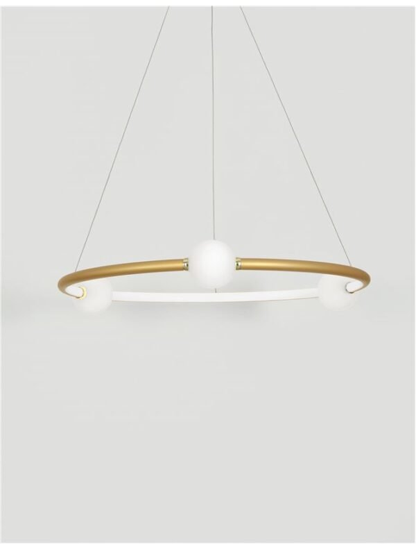 Lustra LED cu telecomandă Nova Luce Celia 36W 3000K IP20 Dimabilă Lustra LED cu telecomandă Nova Luce Celia 36W 3000K IP20 Dimabilă