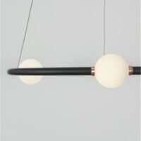 Lustra LED cu telecomandă Nova Luce Celia 36W 3000K IP20 Dimabilă Neagră Lustra LED cu telecomandă Nova Luce Celia 36W 3000K IP20 Dimabilă Neagră